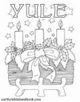 Printable Yule Coloring Pages – Witches Of The Craft®