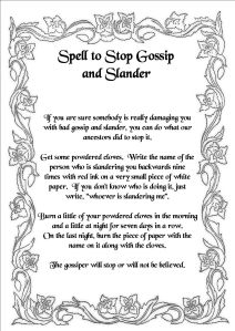 Printable Spell Pages – Witches Of The Craft®